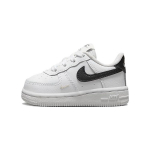 Nike Force 1 Low SE TD 40-osios metinės &ndash; balti juodi sportbačiai kūdikiams FJ2888-100 22