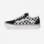 Vans Old School Platform  Langeliu Juoda Tikra Balta Vn0a3b3uhrk  Langeliu Juoda Tikra Balta 235