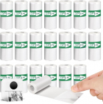 20vnt mini spausdintuvo popierius,,lipnus,minis terminis spausdintuvo popierius,mini nuotraukų spausdintuvo etiketės,nuotraukoms,užra&scaron;ai,juodai baltai,5,7 x 2,5 cm