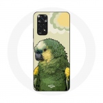 Coque pour Xiaomi Redmi Note 11 4G Amazone Perroquets Vert