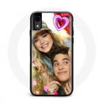 Coque Iphone X Poursuis Tes R&ecirc;ves M&iacute;a C&aacute;ceres et &Aacute;lvaro Paz - Maniacase