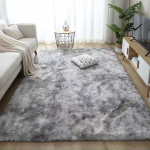Pilka svetainė Didelė kiliminė salė Kavos staliukas grindų kilimėlis 160x230 Vaikų kambario miegamasis Ilgi plaukai Pūkuoti grindų dangos kilimėliai 120x160cm 47x63inch