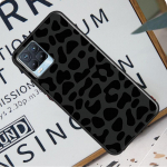&bdquo;Leopard Print Black Cheetah Pattern&ldquo; skirtas &bdquo;OnePlus 9 Pro 8T 9R Nord 2&ldquo; telefono dėklas, skirtas &bdquo;Realme 6 7 8 Pro 8i GT Master GT Neo 2 C21&ldquo; Realme C3