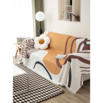 Sofos rank&scaron;luostis Sofa Dulkėms atsparus pilnai uždengtas vientisas Four Seasons Universal Rental House Sofos pagalvėlės užvalkalas Viskas įskaičiuota Universalus neslystantis 180*130cm
