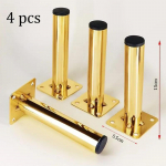 4vnt Baldų kojos &Scaron;iuolaikinės metalinės sofos kojos Baldų atraminės kojos Keičiama koja