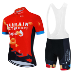Bahreino nugalėtojų komanda, 2024 m. vasaros vyrų anti-UV dviračių mar&scaron;kinėlių komplektas, kvėpuojantis lenktyninis sportinis dviratininkas, MTB dviratininkų apranga L