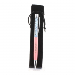 Pierres et Min&eacute;raux. Stylo min&eacute;raux Aigue-Marine du Br&eacute;sil. Couleur Rose.