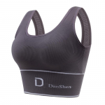 Liemenėlės moterims Besiūlės plius dydžio liemenėlės, pilnai dengiančios nugaros riebalus, patogios belaidės moteri&scaron;kos bralette M/L