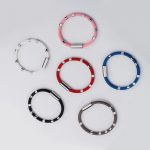 Žiemos lauko sporto antistatinės rie&scaron;o dirželio apyrankės priedai 8-Ring Men's 20cm Red (With Box)