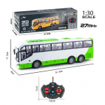 1/30 RC Autobusas Elektrinis Simuliacinis RC Automobilis su &Scaron;viesa Autobuso Modelis 27Mhz Radijo Nuotolinio Valdymo Ma&scaron;ina Vaikų Žaislai Tinka Berniukams Dovana Kolekcionuojami žalia