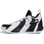 Shaquille ONeal x adidas Dame 7 Damenosis Vyri&scaron;ki sportbačiai Balti GW2804 40⅔