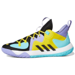 adidas Harden Stepback 2.0 Pasteliniai Vyri&scaron;ki sportbačiai Juodi Core-Black Komandiniai-Geltoni H68054 47⅓