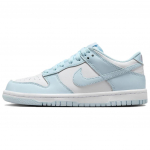 Nike Dunk Low GS Ledo Mėlynumo Vaikams Sportbačiai Balti FB9109-105 37.5 white