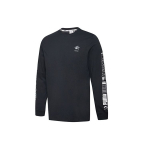 Puma &bdquo;Sonic Collaboration&ldquo; laisvalaikio sportiniai mar&scaron;kinėliai su apvaliu kaklu ilgomis rankovėmis, vyri&scaron;ki vir&scaron;utiniai drabužiai, juodi 598105-01 L