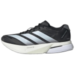 adidas Adizero Boston 13 Juodi Balti Pilki Vyri&scaron;ki Sportbačiai Core-Black Cloud-White Grey-Five JS4938 40⅔