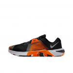 Nike Metcon 10 Juodi Saugiai Oranžiniai Vyri&scaron;ki Sportbačiai Vilko Pilki HJ1875-005 40.5