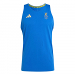 Adidas Bostono maratonas 2026 Climacool prakaitą sugeriantis bėgimo mar&scaron;kinėlis vyri&scaron;ki vir&scaron;utiniai drabužiai KE8448 XL
