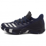 Adidas Ball 365 Neslystantys Atsparūs trinčiai Žemi Krep&scaron;inio Batai Vyri&scaron;ki Mėlyni Juodi B72868 42 black