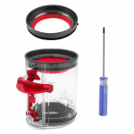 Dyson V10 Slim V12 Digital Slim dulkių konteineris ir vir&scaron;utinis fiksuotas sandarinimo žiedas Dulkių siurblio atsarginės dalys