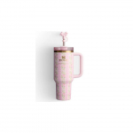 Love Shack Quencher H2.0 40 oz gertuvė, nerūdijančio plieno rožinė rožė - 1,18 l, vakuuminė izoliacija, nepralaidi, puiki dovana, lauko