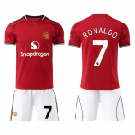 25/26 Man Utd Raudonas Nr.7 Ronaldo Gerbėjo Mar&scaron;kinėliai 16 red
