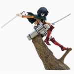 Attack on Titan Artfx J Mikasa Ackerman Atnaujintas pakuotės variantas. PVC Veiksmo Figūrėlė Anime Figūrėlė Modelis Žaislai Kolekcija Lėlė Dovana without box
