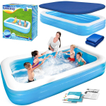 Pripučiamas &scaron;eimos baseinas 305 X 183 X 56 Cm 3 in 1 Bestway 54009