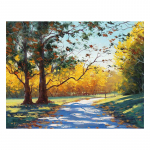 5D &bdquo;pasidaryk pats&ldquo; pilnas apvalus grąžtas deimantinis tapyba rudens peizažas Daimondo mozaikos deimantinis siuvinėjimas 20X30CM