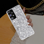 Prabangus Bling Glitter telefono dėklas, skirtas Samsung Galaxy S23 S22 S21 FE Ultra Plus A14 A23 A33 A53 A73 A22 A32 A53 A72 A12 A51 M23 M32 4G 5G mink&scaron;tas TPU dangtelis Samsung Galaxy S23 Plus