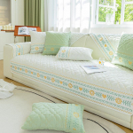 Keturių sezonų sofos pagalvėlė neslystanti paprasta moderni &scaron;iaurieti&scaron;ka vienspalvė siuvinėjimo sofos užvalkalas Audinio rank&scaron;luostis 70*70 pilka