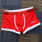 Populiariausias prekės ženklas Solid Boxer Vyri&scaron;ki apatiniai drabužiai Bermuda Ropa Interjeras Vyri&scaron;ki boksai Cuecas Masculinas Vyras Calzoncillos M-3XL PA3202 L