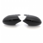 M3 Style Mirror Cover E87 Car Side Mirror Cover Cap For BMW 1 series E87 2004-2006 Car side mirror cover black high quality L and R-2pcs