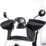 Motociklo Oksfordo audinio galvos uždangalas Vandeniui atsparus apsauginis uždangalas nuo lietaus Motociklo panelės uždangalas Apsauga nuo dulkių Apsauga nuo saulės Universalus Moto juoda