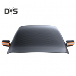Universal Car Half Cover Sunproof Waterproof Heat Insulation Multi directional Protection Soft Oxford Cloth Car Half Cover