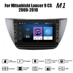 8 colių Android automobilio radijo daugialypės terpės vaizdo grotuvas, skirtas Mitsubishi Lancer 9 CS 2000-2010 su mygtuko rankenėle WiFi BT 2 Din 1+32GB