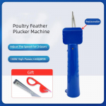 12000 aps./min. didelės galios rankinis elektrinis vi&scaron;tienos plė&scaron;iklis, reguliuojamo greičio pauk&scaron;tienos plunksnų plė&scaron;imo ma&scaron;ina