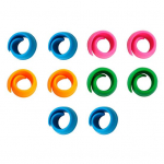 10/100 vnt. sriegių laikiklis, elastingas riestas fiksavimas, tvirtas daugkartinis, didelis tvirtumas, kad siūlų ritė būtų tvarkinga ir tvarkinga siuvimo ir siuvinėjimo ma&scaron;ina 10 pcs