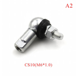 Rutulinės jungties strypo galo guolis M5 M6 M8 M10 stačiakampis Cs8 / Cs10 / Cs13 / Cs16 M6*1.0