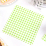 100 vnt Maisto popierius Aliejui atsparus popierius Duona sumu&scaron;tinis mėsainiai bulvytės makaronai pakavimas virtuvės kepimo įrankis pakavimo dekoras rožinė