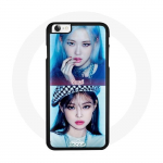 Coque pour Iphone 6 Blackpink Groupe K-pop Filles Jennie et Ros&eacute; Lovesick girls poster the album