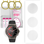 3x apgo hidrogelinė ekrano apsauga, skirta Watchmark Fashion G-Wear, hidrogelio plėvelė, su pozicionavimo sluoksniu, kurį lengva montuoti