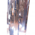 Blizgus Blizgus mergvakario fonas Bling Fringe Curtain Namų dekoras S sidabras