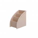 Namų stalinio kompiuterio nuotolinio valdymo pulto laikymo dėžutė, ra&scaron;tinės reikmenų ra&scaron;iklių laikiklis, kosmetikos konteineris balta