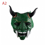 Creative Personality Mask Cosplay Mask Latekso veido kaukė žalia