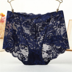 Moteri&scaron;ki apatiniai Sexy Lace Be Trace Hip High Liemens Moteri&scaron;ki trikampiai apatiniai medvilniniai kulk&scaron;nys Patogios kelnaitės didelio dydžio 4XL