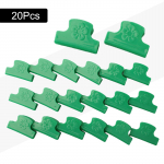 Vamzdžių spaustukai &scaron;iltnamio efektą sukeliančių spaustukų tvirtinimo detalės laminavimo kortelės tinklelio lanko dalis 20 vnt. priedų surinkimo gamyklos kuoliukų keitimas CHINA