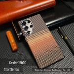 Samsung S24Ultra/S23Ultra Magnetinis Kevlaro Apsauginis Dėklas su Anglies Pluo&scaron;to Ra&scaron;tu S23 Ultra