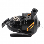 Žvejybinis ritės didelis greitis 3.9:1 pavaros santykis 3+1 guolis Keičiama rankenėlė kairiam/de&scaron;iniam susukimui auksas