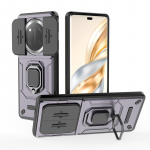 Dėklas For Honor Magic 7 Lite, slankiojantis kameros, smūgiams atsparus &scaron;arvuotas telefono dėklas, skirtas Magic7 Lite Magic7Lite, magnetinis žiedo stovas, galinis dangtelis For Magic 7 Lite mėlyna