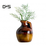 3D gėlių vazos &scaron;aldytuvo magnetas namų biurui virtuvės spintelė &scaron;aldytuvas mini keraminė vaza magnetinis dekoravimo ornamentas L